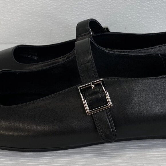 Jeffrey Campbell “Elsie” Leather Mary Jane Flats –Black - Picture 6 of 8